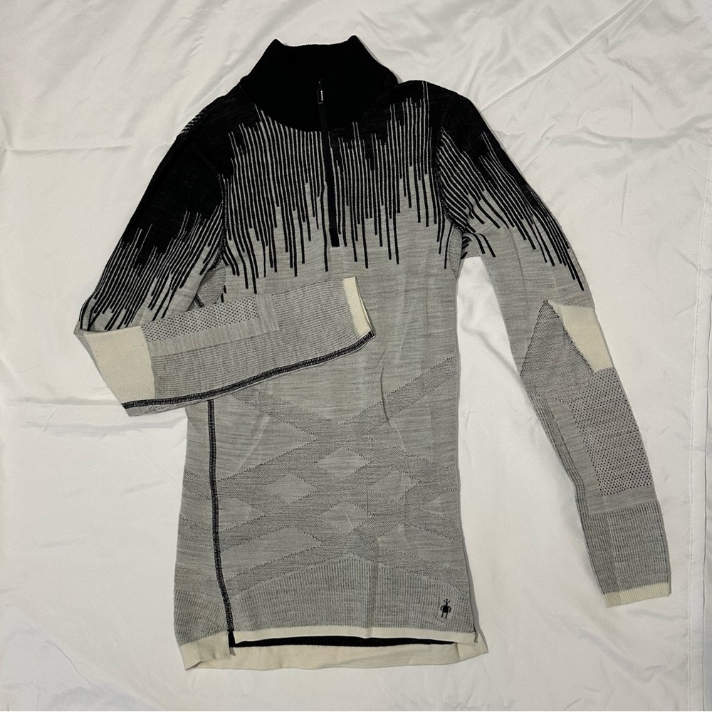 Smartwool Women’s Intraknit Thermal Marino Wool Base Layer 1/4 Zip
